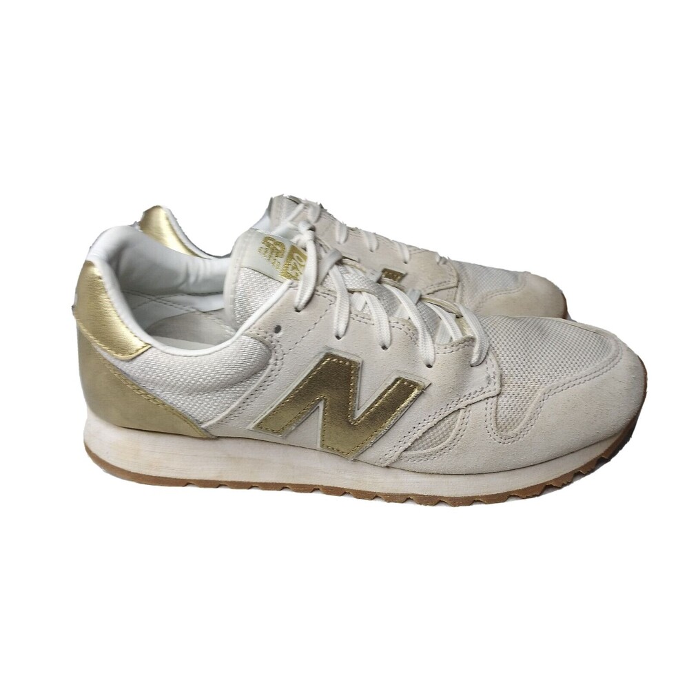 New Balance Running Shoes Women's Size10 Sneakers White Gold